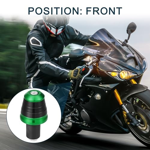 Motorcycle Handlebar End Plug Aluminum Alloy 18mm-20mm 0.71″-0.79″ 33.5mm OD