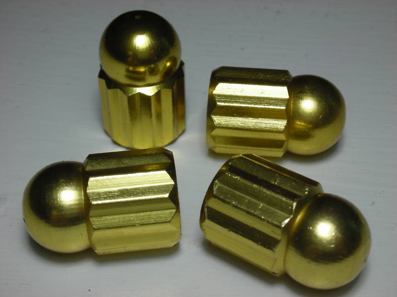 4 PC Bike Bicycle Alloy Short Axle Foot Peg Gold TAIWAN