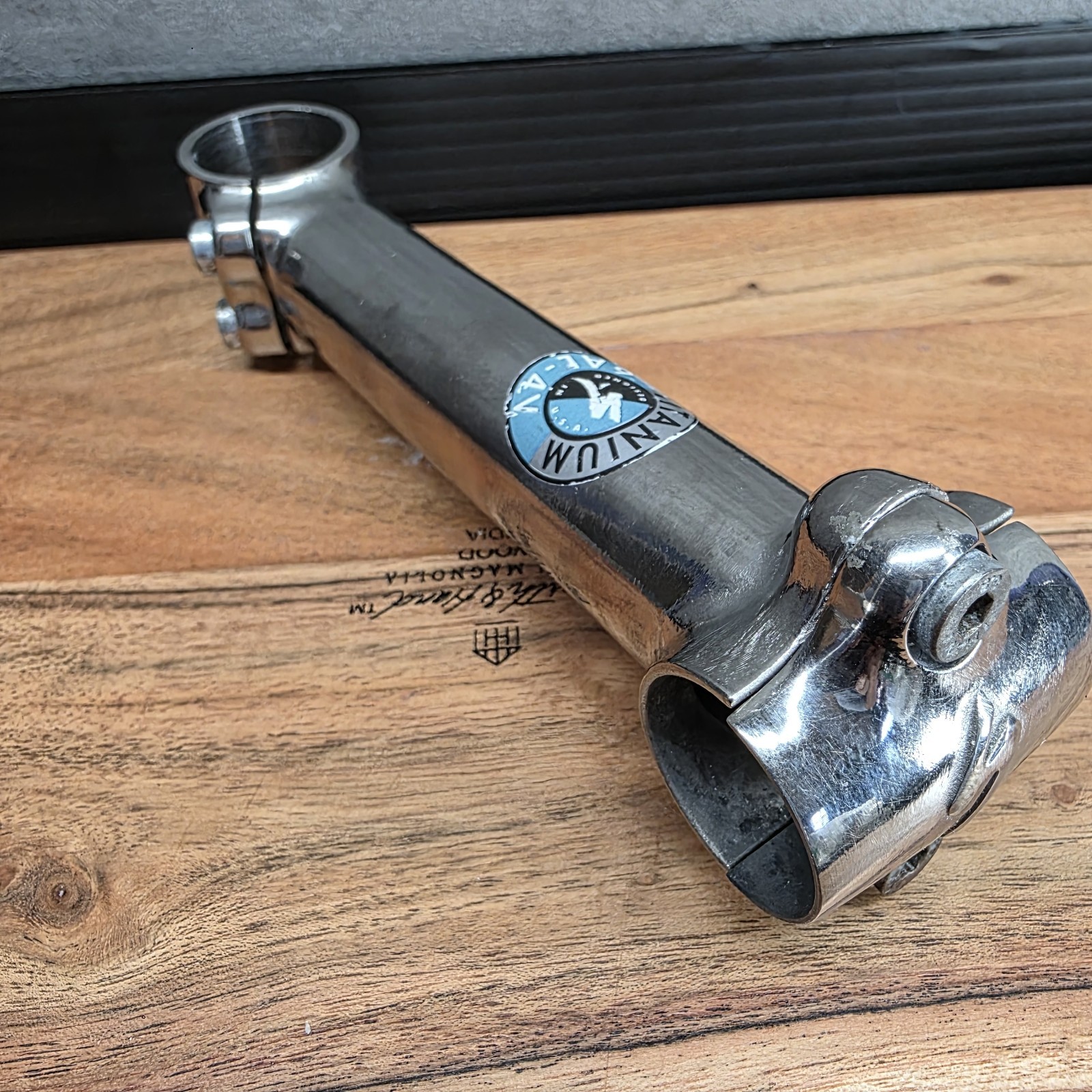 Vintage Specialized S-Works Titanium Stem 150mm 5° 1-1/8″ Threadless 26.0mm Ti