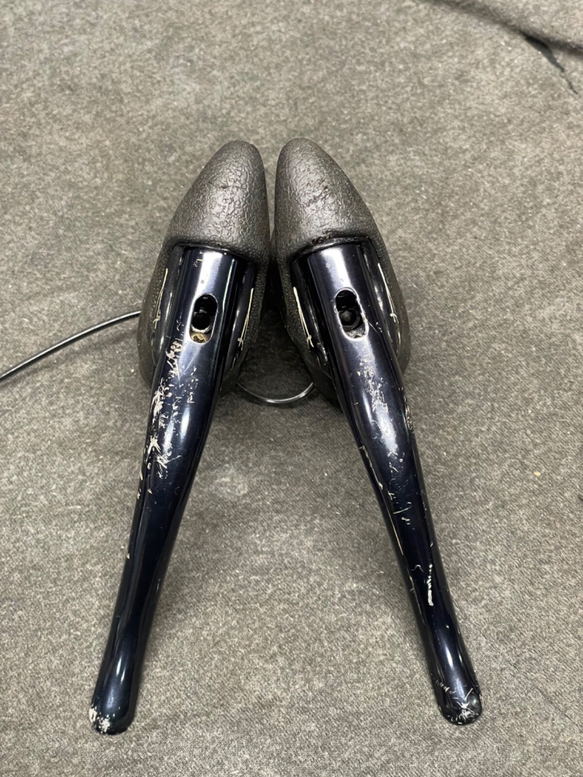 Vintage Dia Compe Gran Compe Brake Levers MISSING SPRING on left lever
