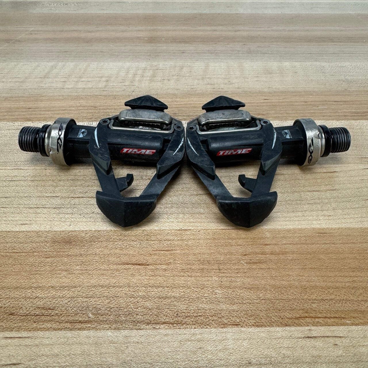 Time RXS Carbon Composite Steel Bearing Clipless Road Bike Pedals Without Cleats