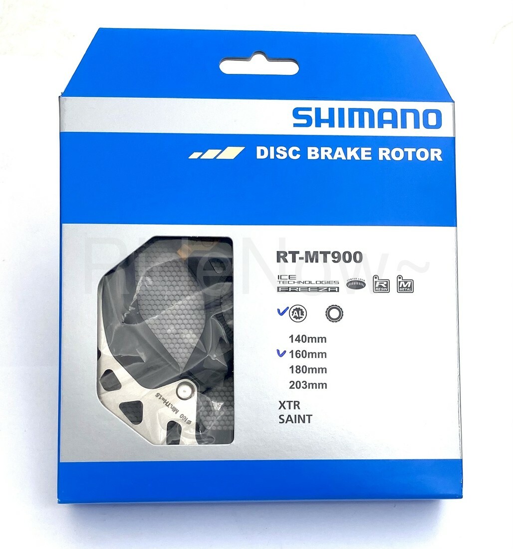 Shimano XTR/SAINT Bike Disc Brake Rotor RT-MT900 160mm Center Lock,IRTMT900S *2