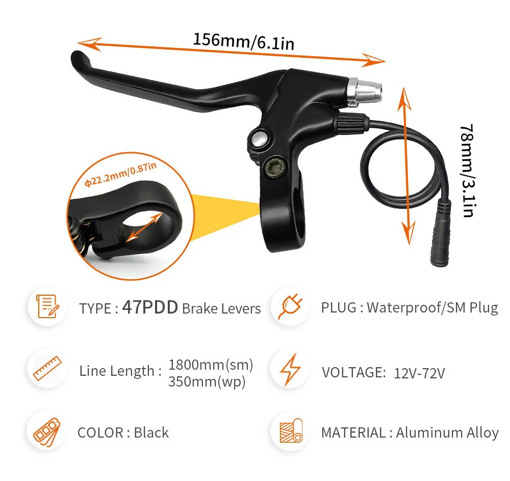 E-bike Electric Bicycle Controller 12V/24V/36V/48V/60V/72V 17A/26A/30A 250-1000W