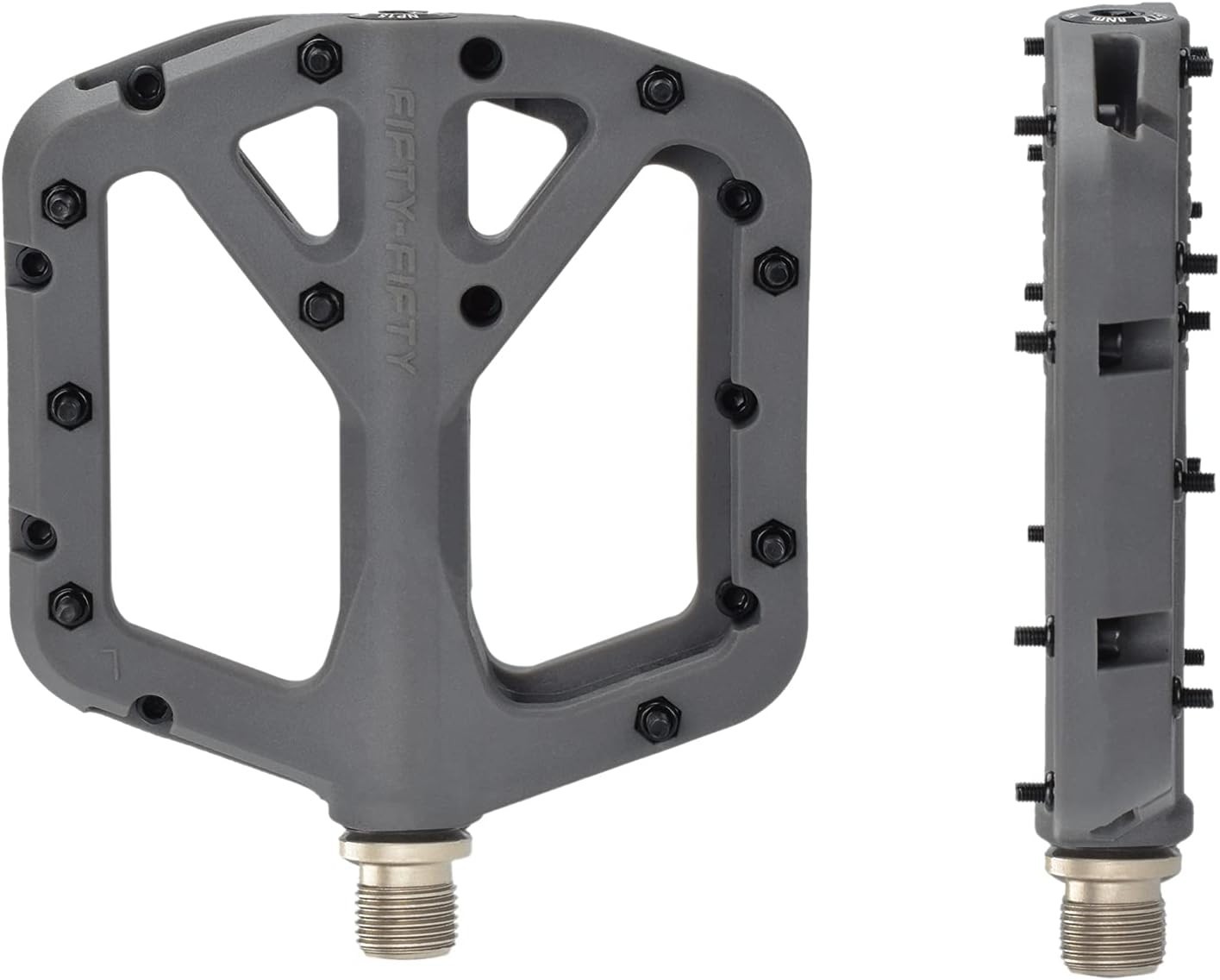 Durable Nylon Composite MTB Pedals – Wide Platform, Optimal Grip, Lightweight