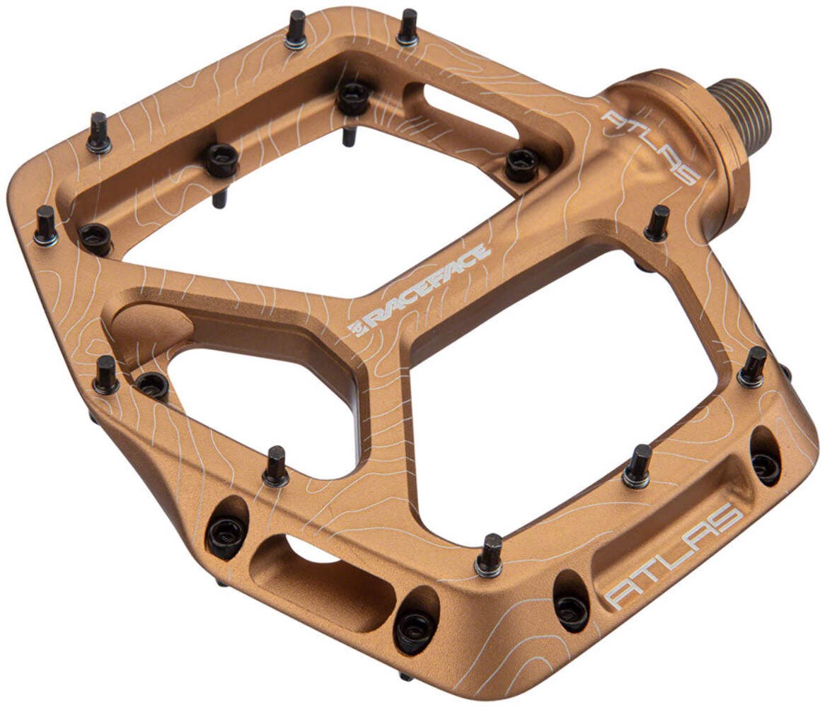 RaceFace Atlas Pedals – Platform Aluminum 9/16″ Kashmoney Gold