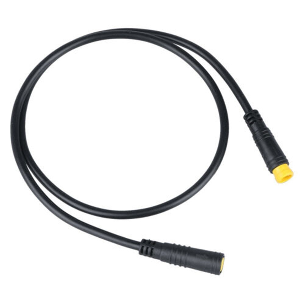 Black Extension Cable Cable EBike Extension Fittings For BAFANG Practical