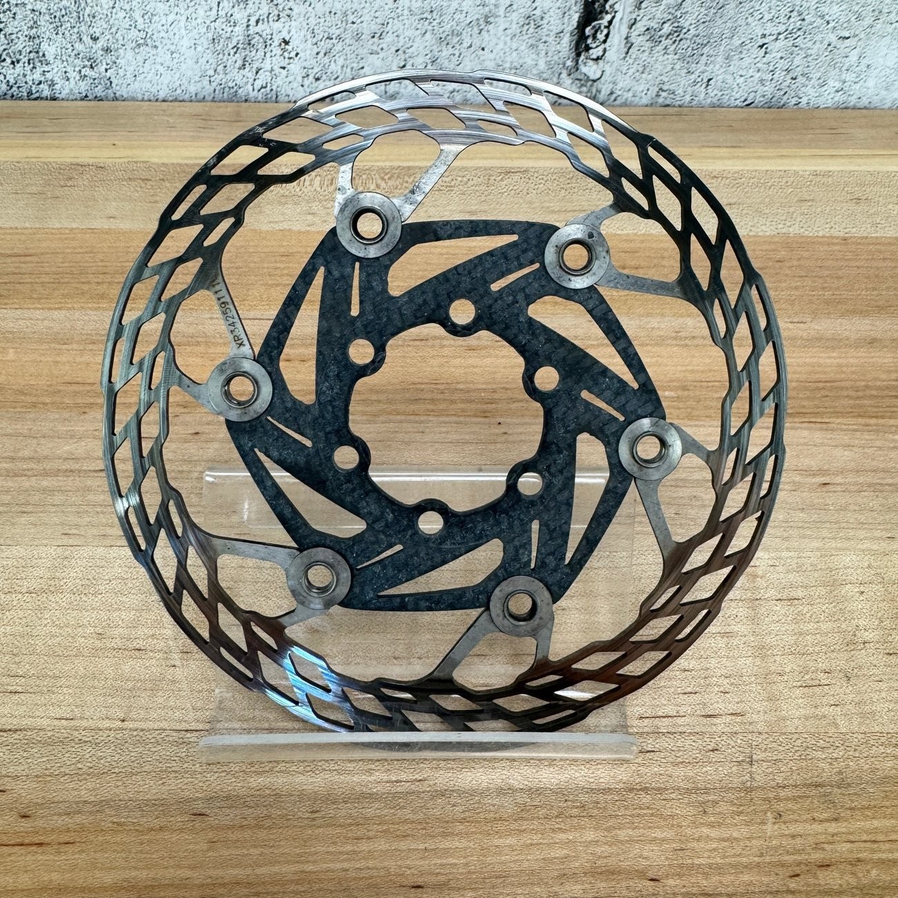 Carbon-Ti X Carbon 6-Bolt 160/140mm Disc Brake Rotors + Center Lock Adapters