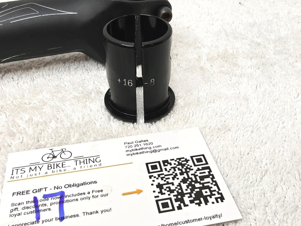 Specialized Adjustable Threadless Stem | 1-1/8″ 31.8 | 8 to 16 Deg 120mm | EX