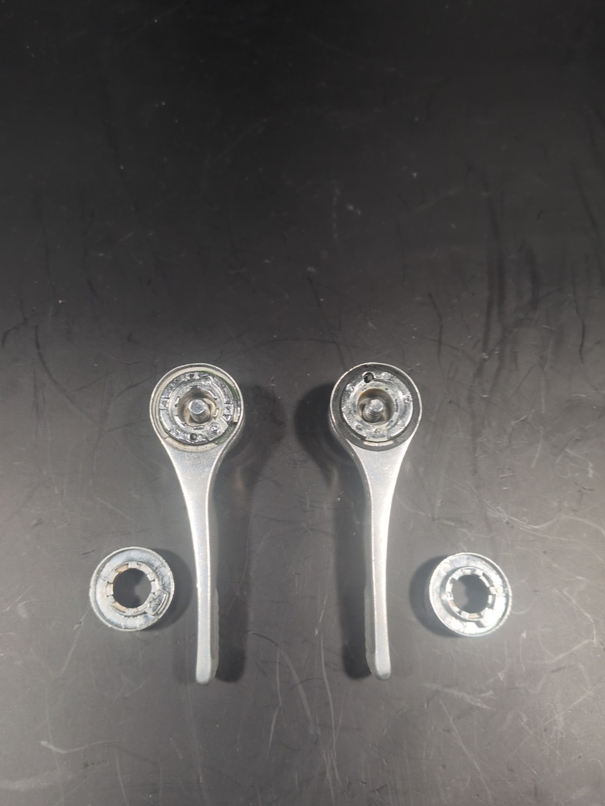 Shimano SL-S424 6-Speed Shift Levers for Braze-on Mount Vintage Downtube Shifter