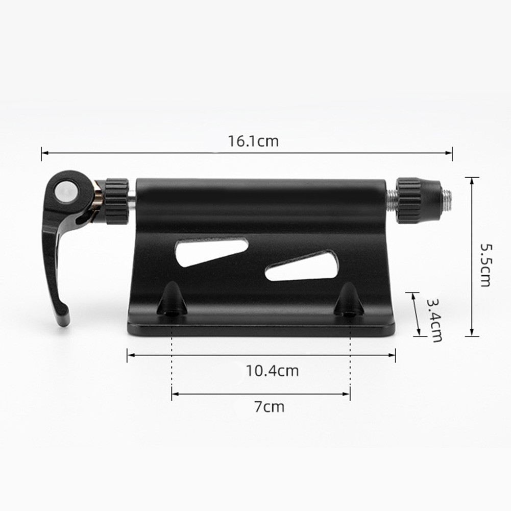Aluminum Bicycle Mount Secure Fork Support for Convenient Parking Solutions