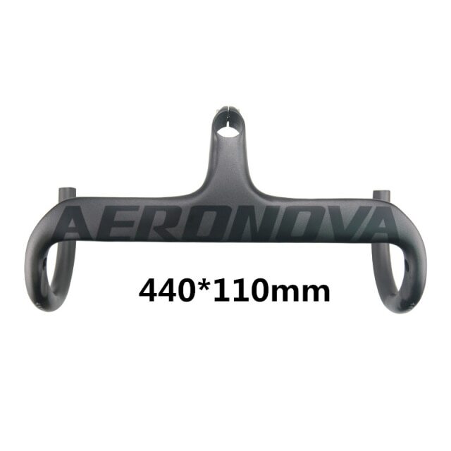 400/420/440mm Bicycle Integrated Handlebar Carbon Fiber Road Bike Drop Bar