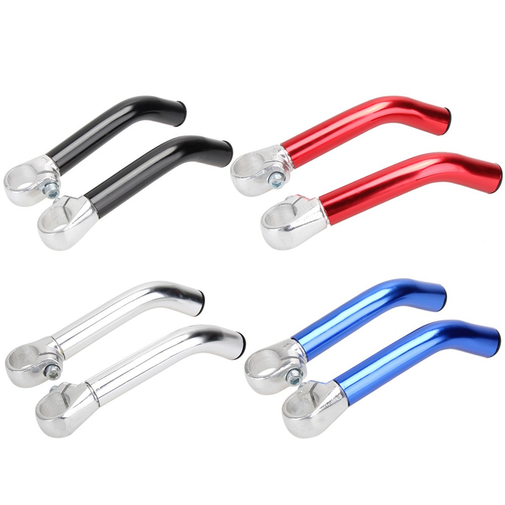 1Pair Alloy Bicycle Handlebar End Grips 22.2mm MTB Mountain Bike Handle Bar Ends