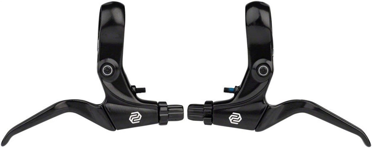 Promax XL-378 Brake Lever Set – Long Pull, 2-Finger, Tooled Reach Adjust, For Li