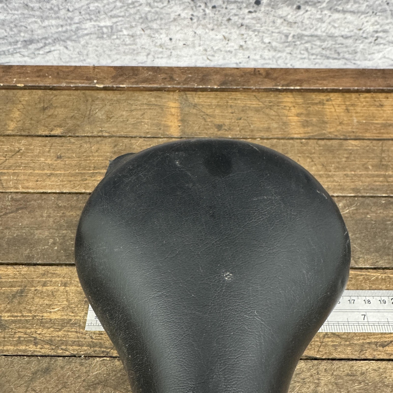 Vintage Fuji Road Look Bicycle Saddle Seat Black Road Racing Bike 70s 80s