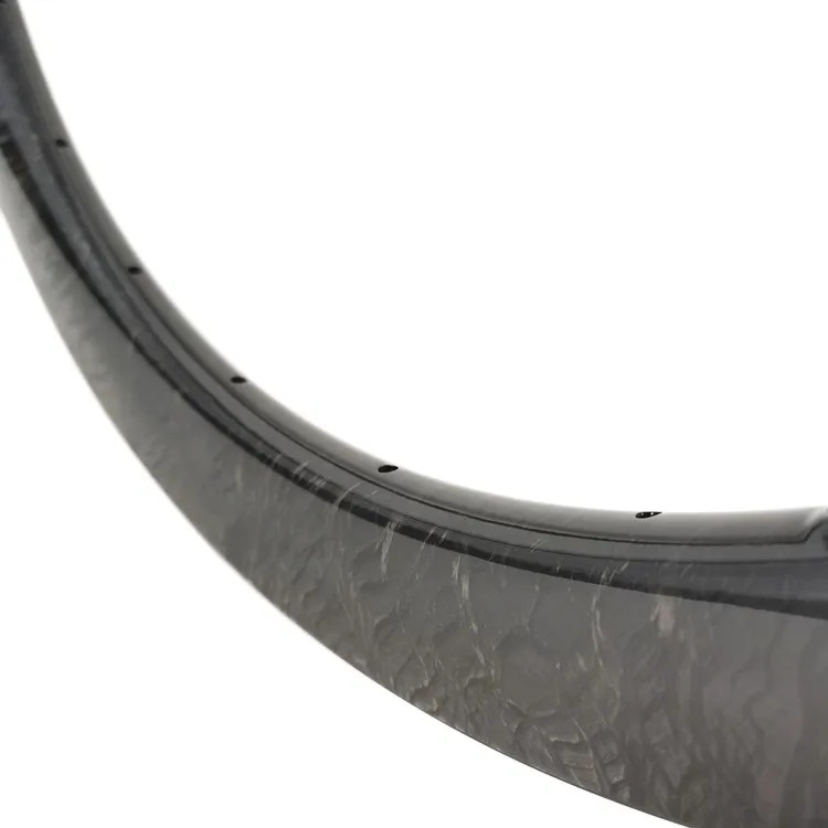 700C 25mm Wide 45/55mm Depth Asymmetric Carbon Road Bicycle Rim Disc Brake Ring