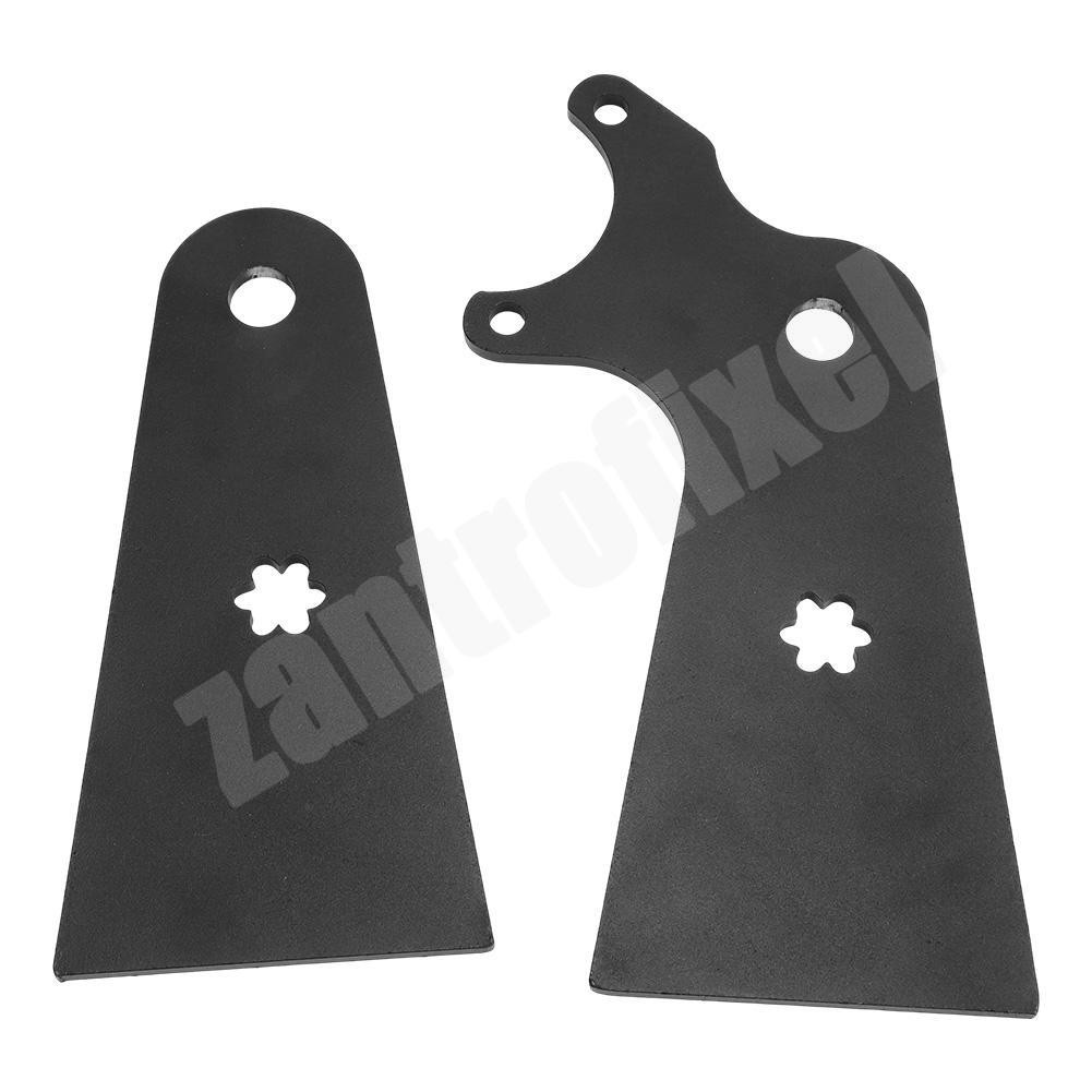 For CT200 MINI BIKE Big Brakes 6in Flat Stretch Tabs 5/8″ Axle Hole Axle Bracket