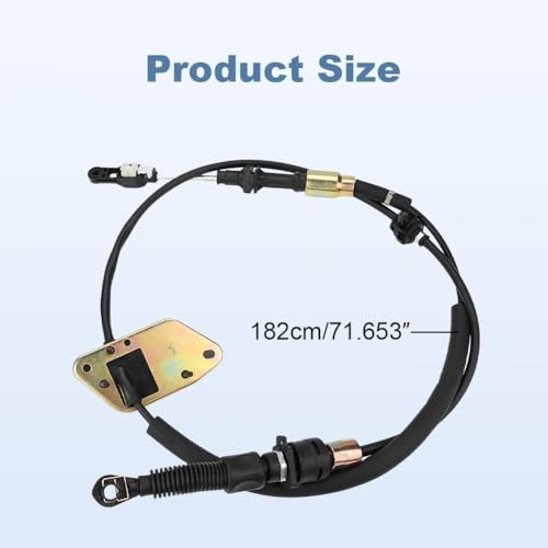 Automatic Transmission Shift Cable Compatible with Mazda 6 2.3L L4 3.0L V6
