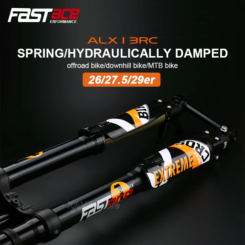 MTB Electric Dirty Bike Suspension Front Forks Travel 200mm 60lbs Rear Shock