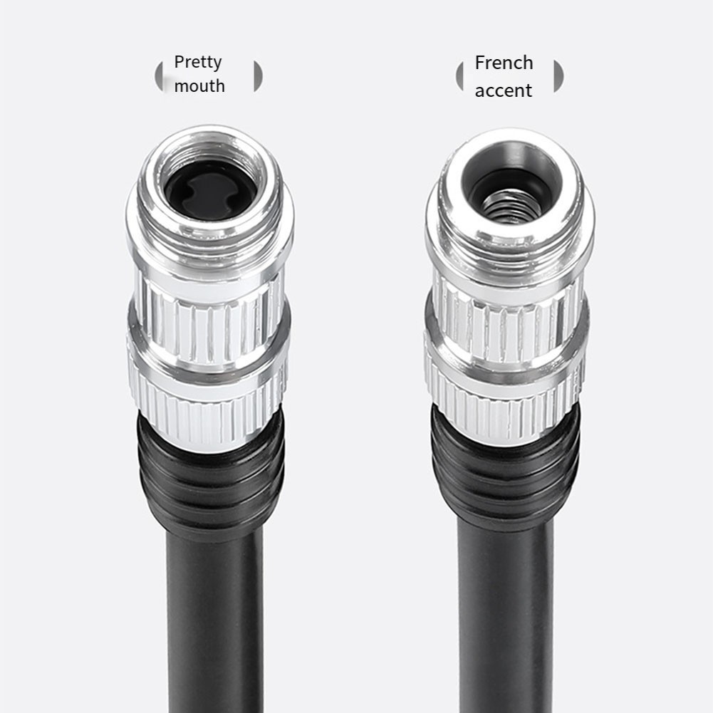 Portable Bike Pump with 120PSI Capability for Road and Mountain Biking