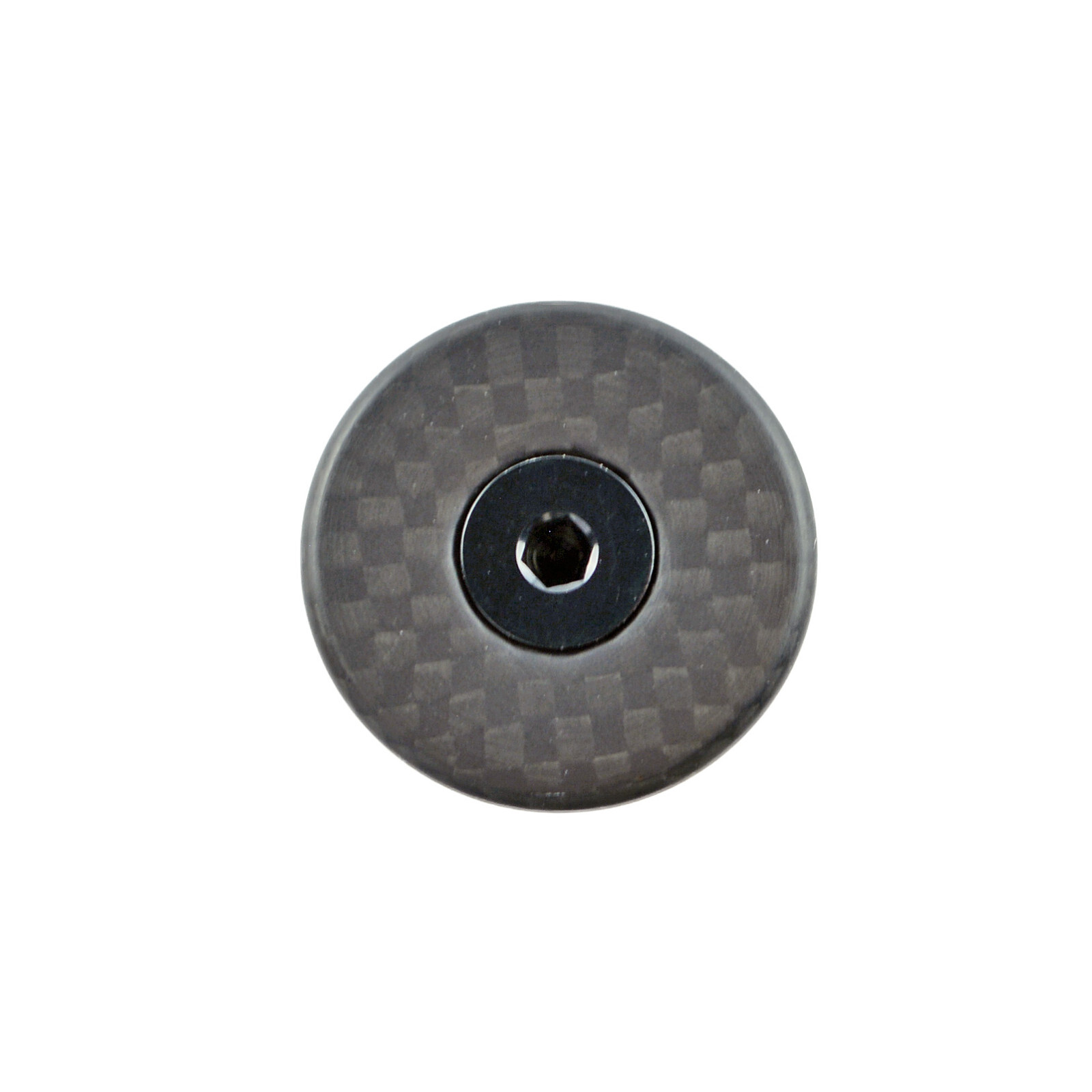 OMNI Racer WORLDS LIGHTEST Headset Carbon Top Cap & Expander 28.6mm 1-1/8″ MATTE