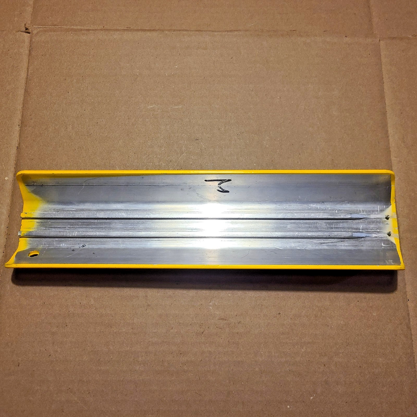 Fuji / Fazua Ride 50 E-Bike Downtube Battery Cover Storage Plate Yellow/Black