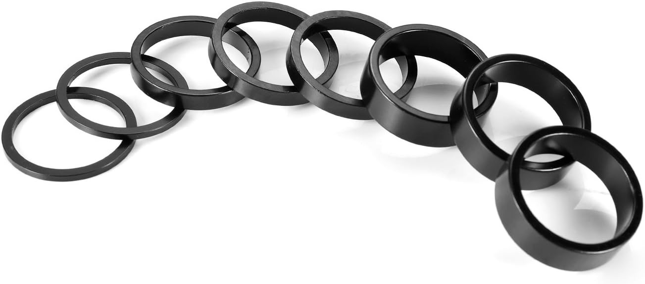 Precision CNC Finished Aluminum Alloy Bike Spacer Set – Lightweight & 28.6mm