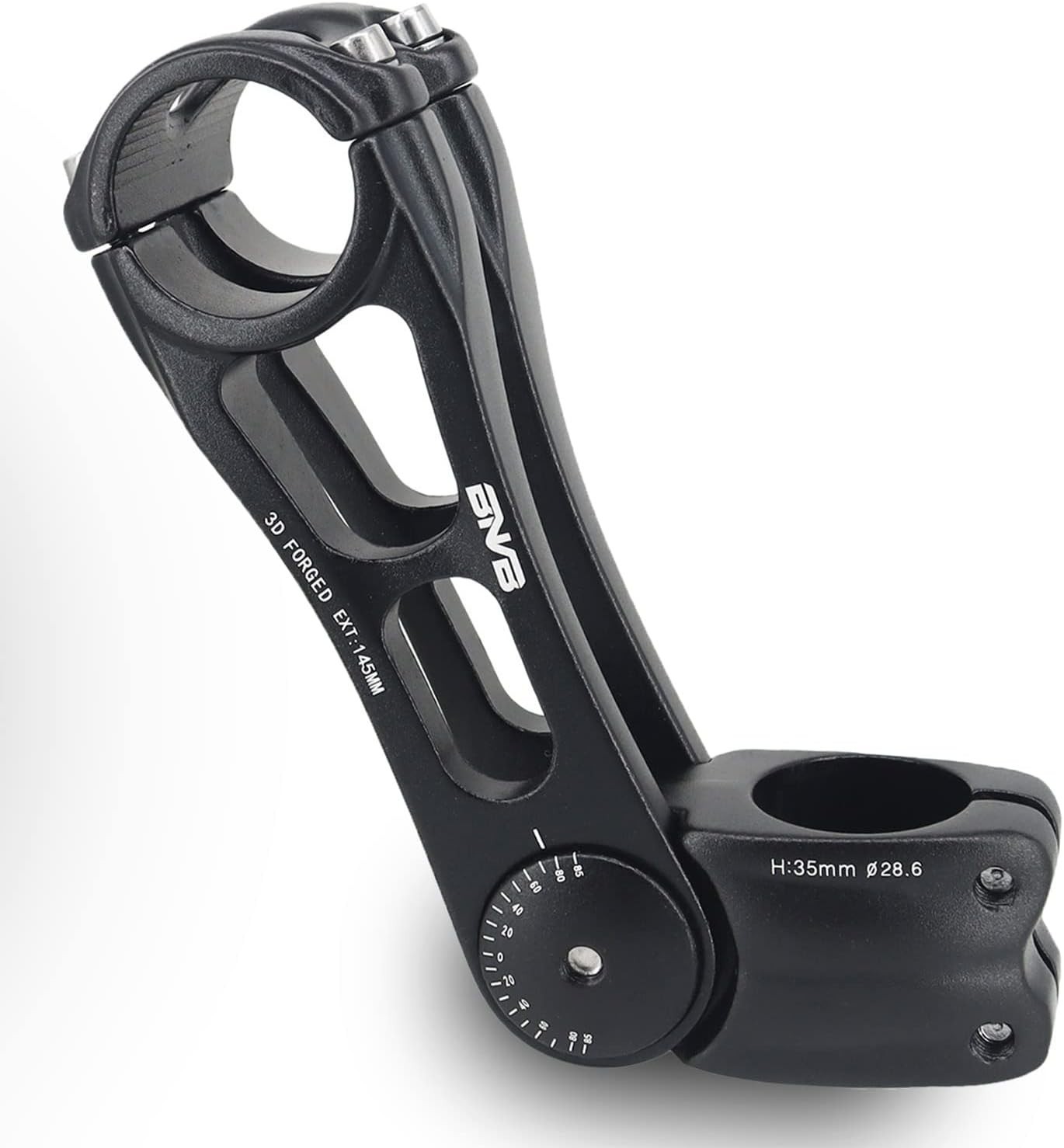 Adjustable BNVB Stem 31.8mm 145mm Bike Stem Handlebar Riser/Extender-Light use