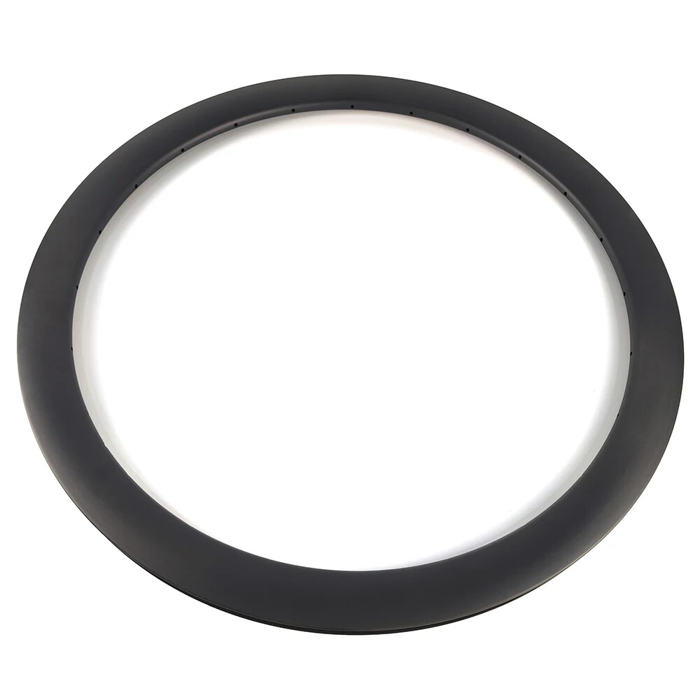 1 Pcs Road Bike Carbon Rim 30mm Wide 700C Clincher Tubeless Symmetric Asymmetric
