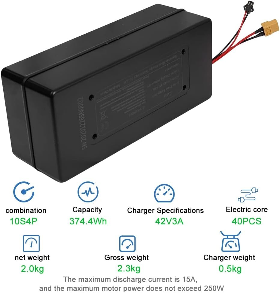36V Battery For Jetson Bolt Pro Folding Ebike LiIon Battery Pack Lithium Battery