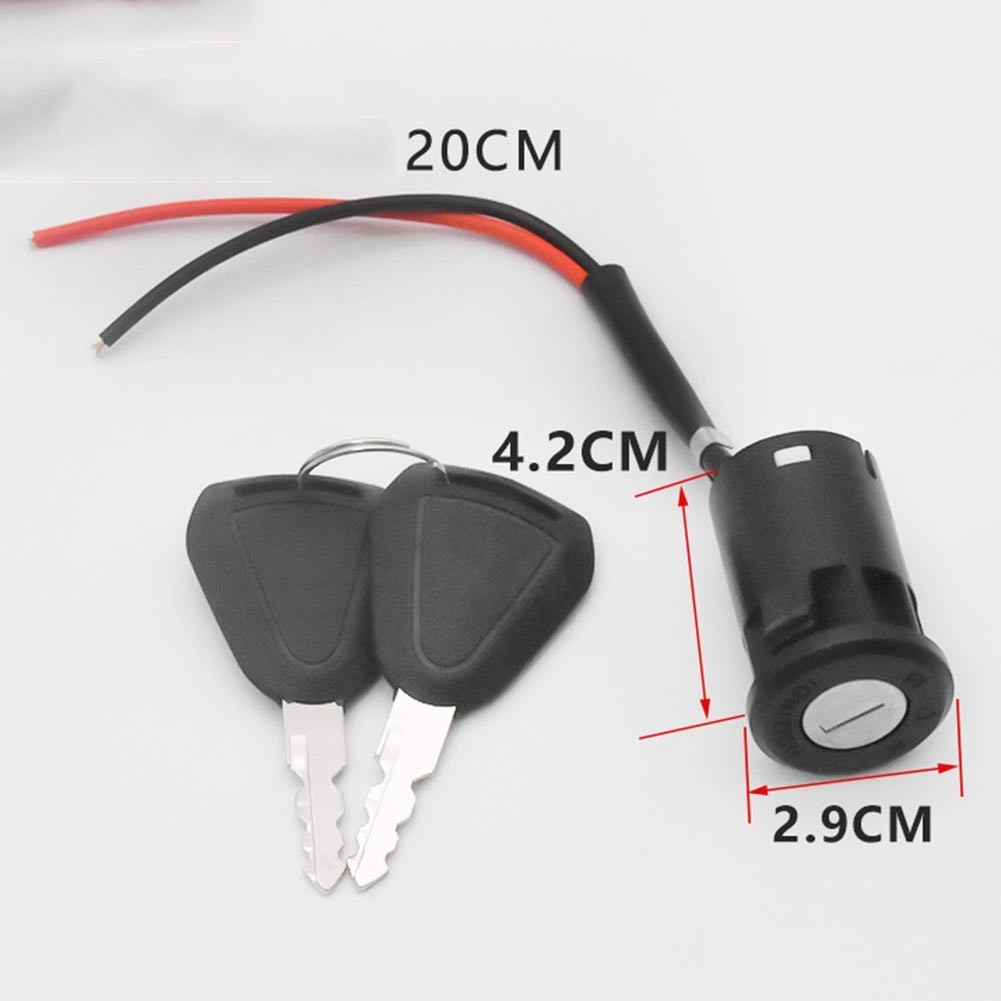 Lock Key Tools Sports for 2 Wire 40g Bike Ignition Long Lasting Performance