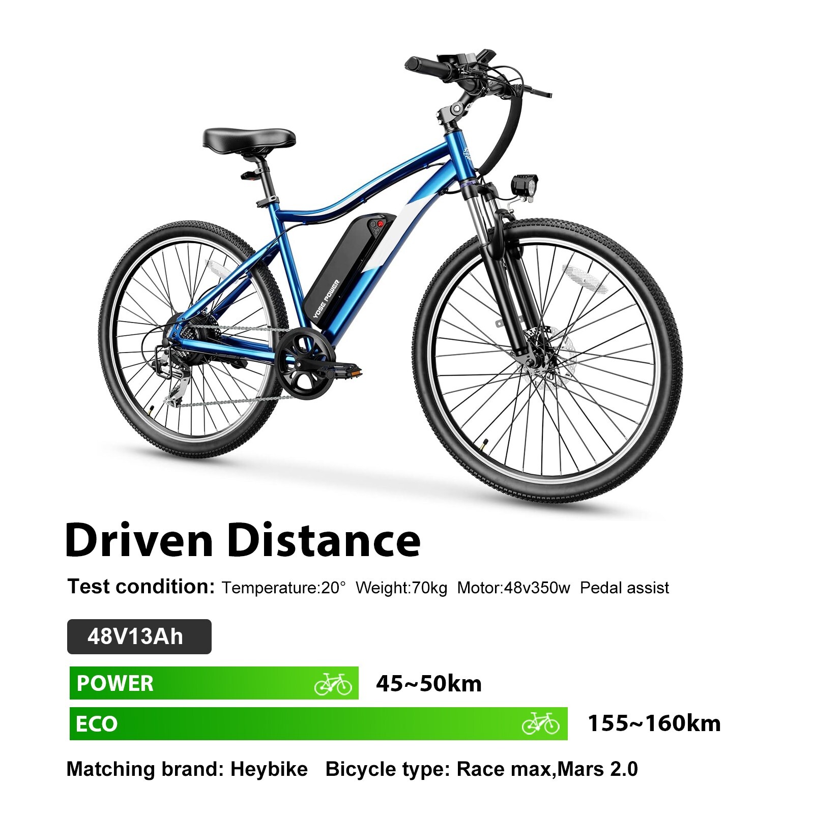 Jasion Heybike Battery 36V 48V 13Ah Race Plus Race Max Mars 2.0 Ebike Battery