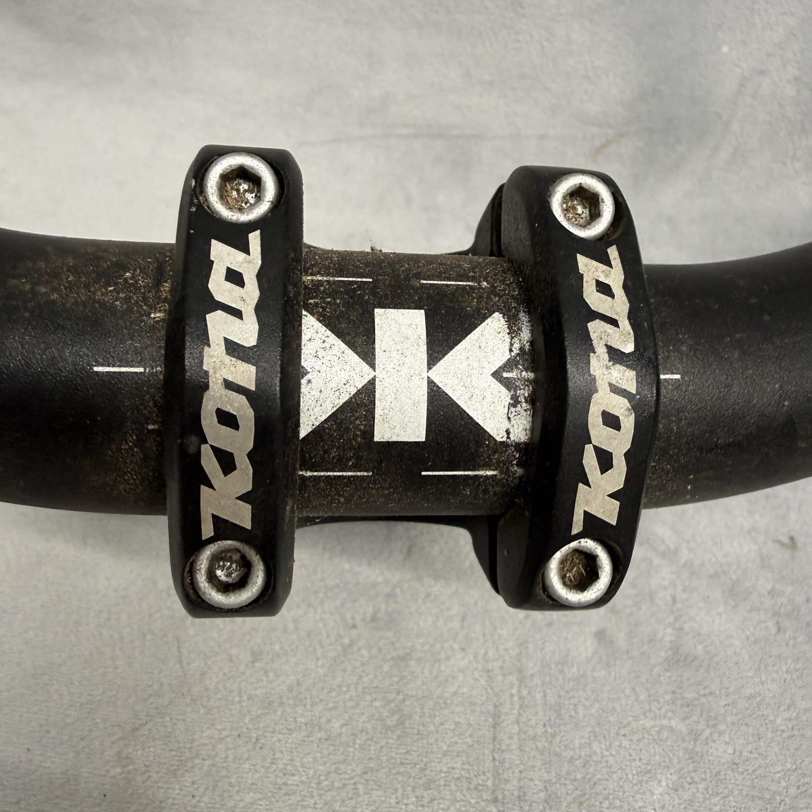 Kore OCD-35 Riser Handlebar Kona Stem Set 31.5 In 35mm Clamp Black MTB DH Bike