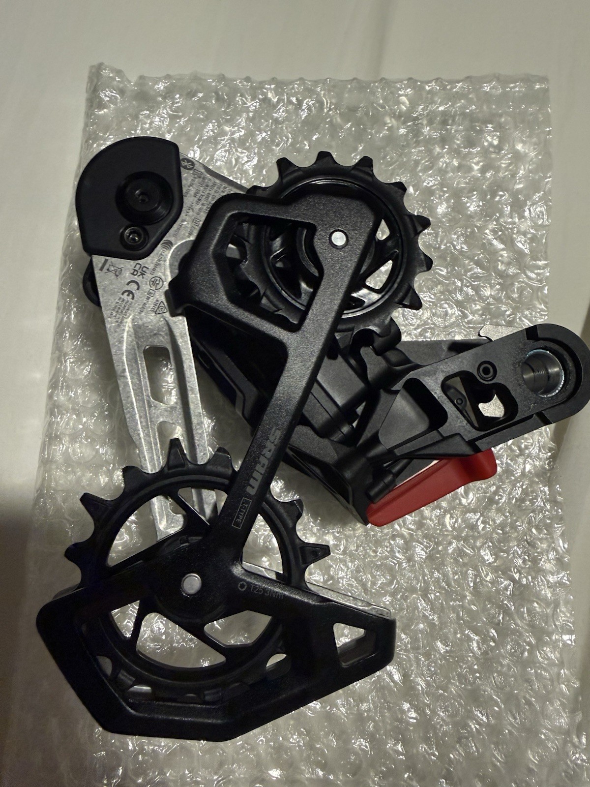 SRAM XX Eagle T-Type AXS Rear Derailleur – 12-Speed UDH, Aluminum Cage, 52T Max