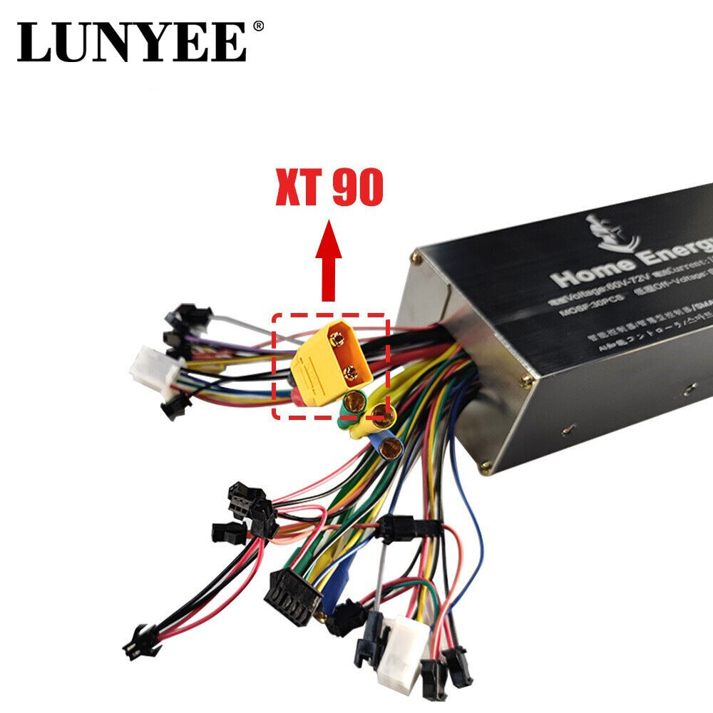 Electric Bicycle Scooter Dual Drive Controller LCD display Kit 48v60v72v 50A