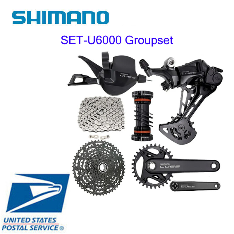New SHIMANO CUES U6000 10 Speed Groupset 32T 170mm 43T 48T