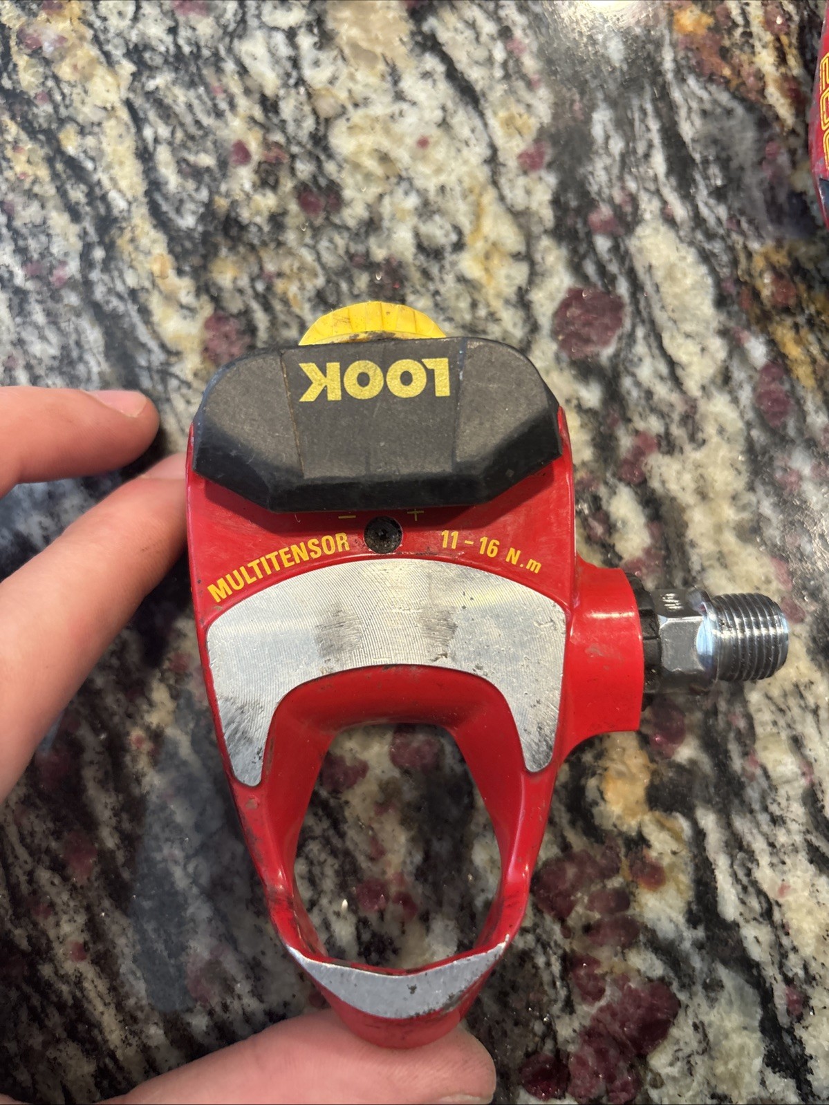 Look Free Arc MultiTensioner 286 Clippless Pedals Red/Yellow/Black