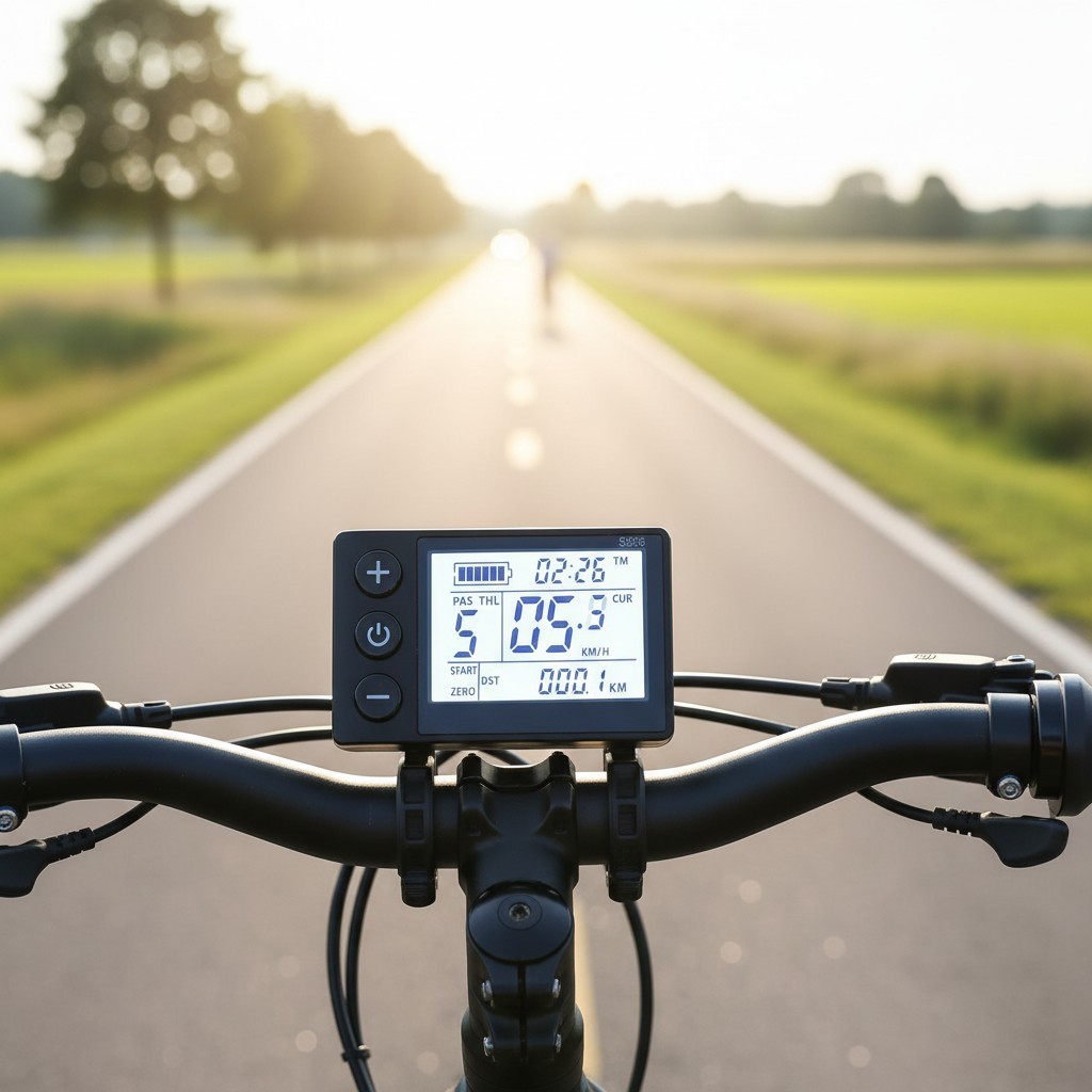 S866 eBike LCD Display Meter: Wireless 24V 36V 48V Control Panel with Backlight