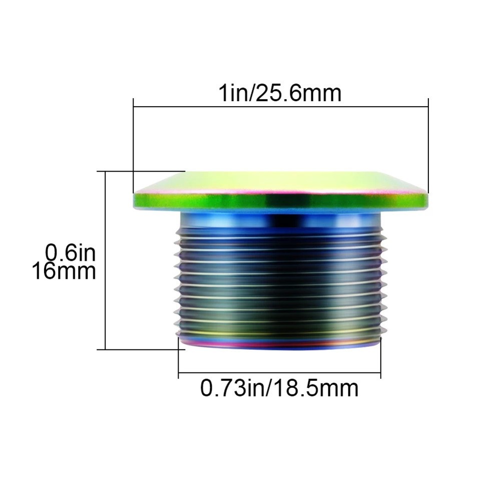 Alloy Crank Screw 4x4x1 cm for For XTR FC-M9100 Double Chainring Cranks
