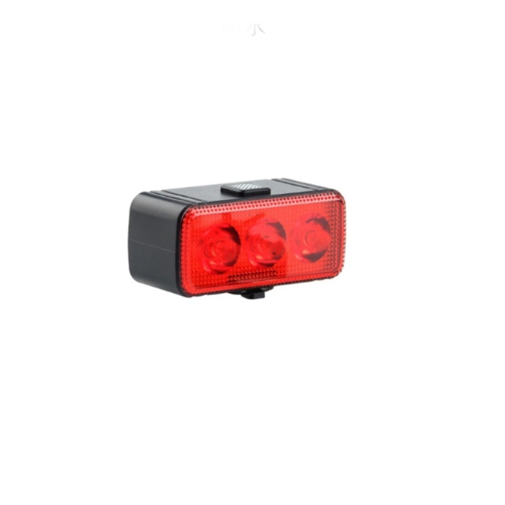 Front Rear LED Bike Light Set USB Rechargeable Quick Release Strap Mount