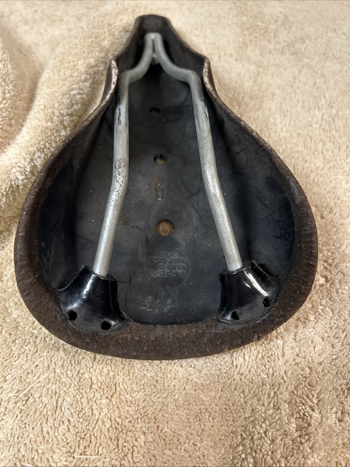 3TTT Criterium 78 Brown Suede Padded Saddle Road Bike NOS Vintage 70s