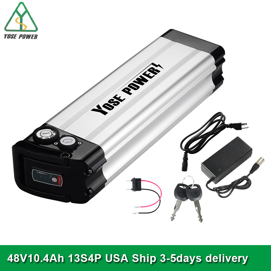 Ebike Battery 48V 10.4Ah Silverfish Electric Bike Battery 48V Lithium Battery