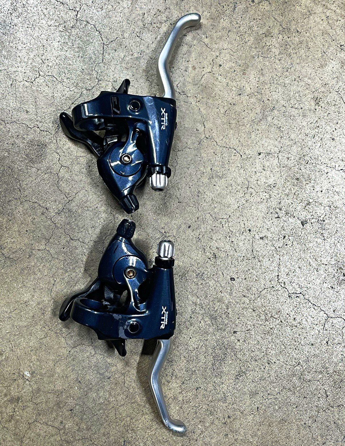 Shimano XTR ST-M900 Speed MTB Trigger Brake/Shift Lever Set Blue
