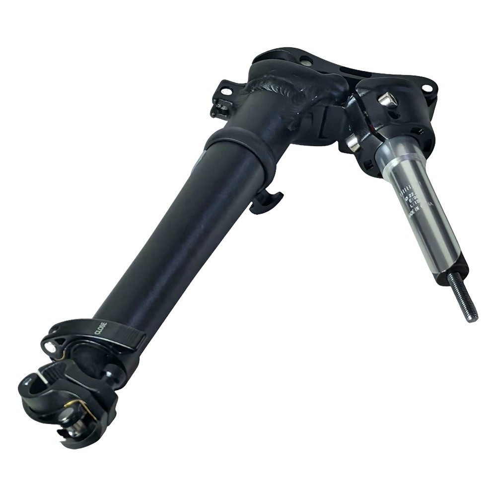 Aluminum Folding Bike Fork Stem Extender Fits 22.2mm and 25.4mm Steerer Tubes