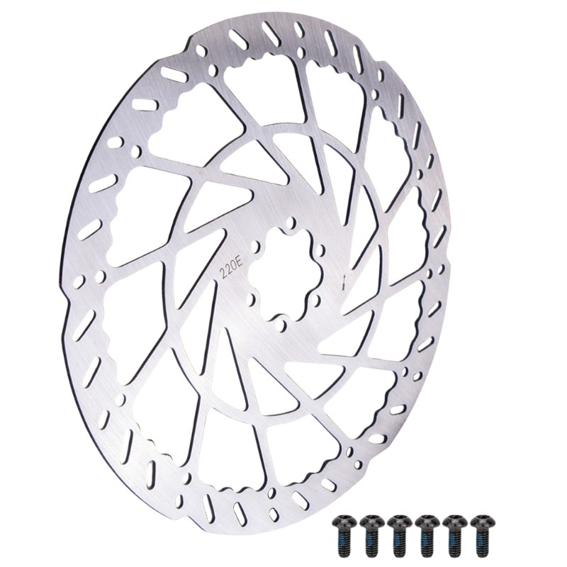 140/160/180/203/220mm Stainless Steels Disc Brake Rotor for Road Bike, Mountain