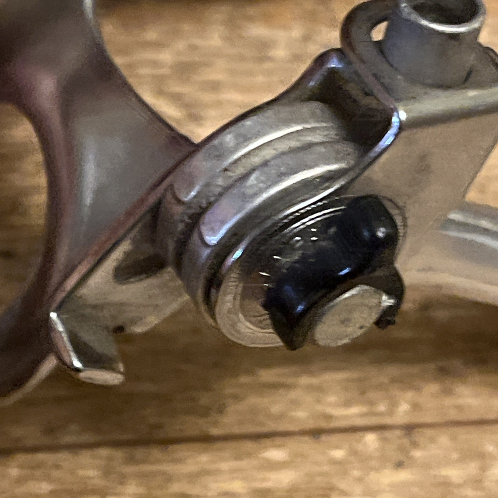 Vintage Headset Mounted Shimano Friction Shifters ~Broken wingnut~ 70s 80s Road