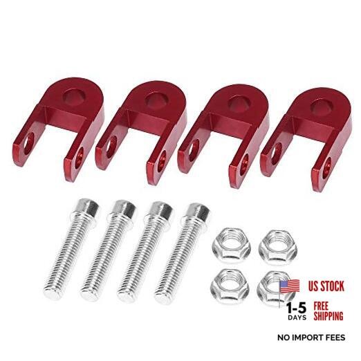 2 Pair 3cm Motorcycle Shock Absorber Height Extension Universal Rear Shock