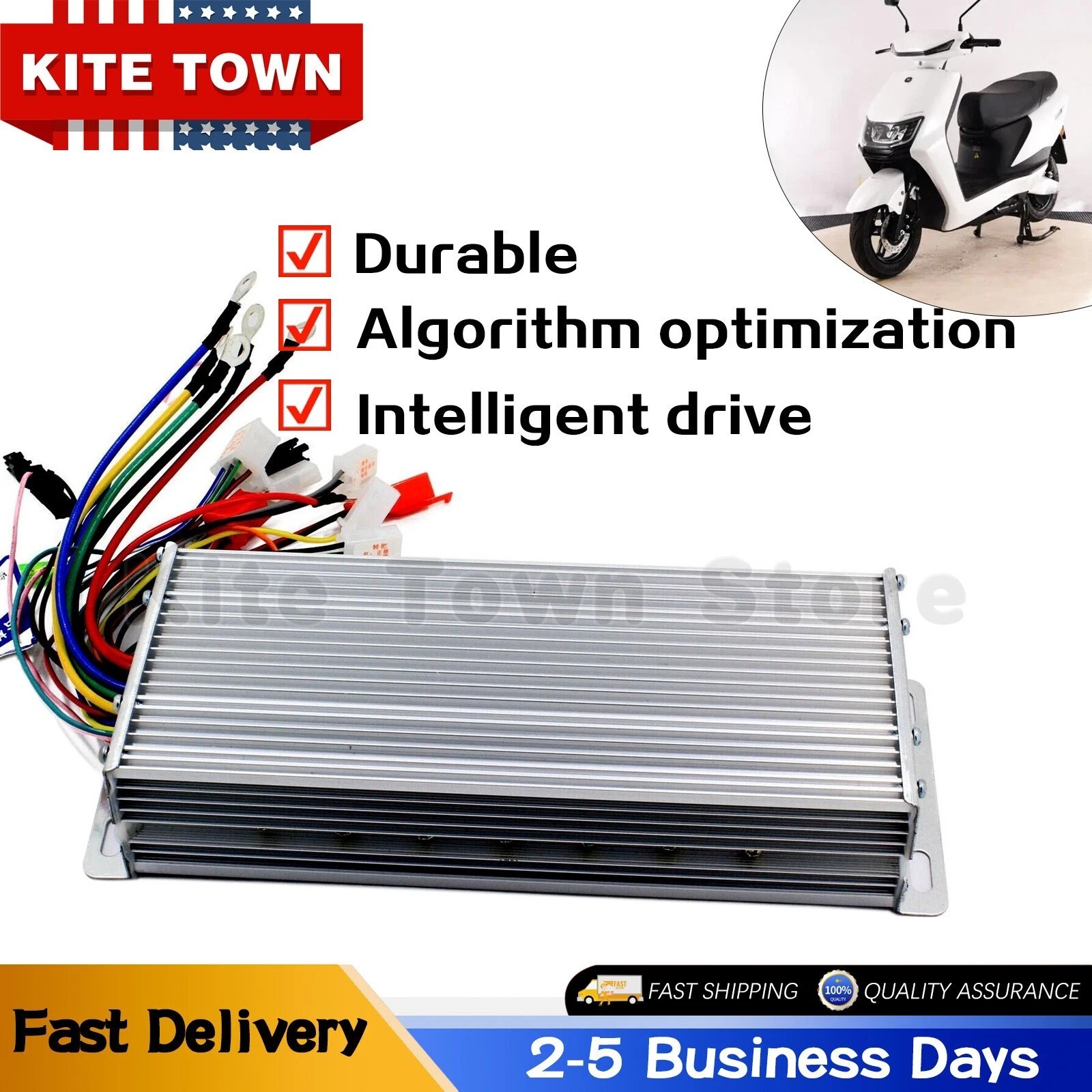 60V 1500W Electric Bicycle E-bike Scooter Brushless DC Motor Speed Controller
