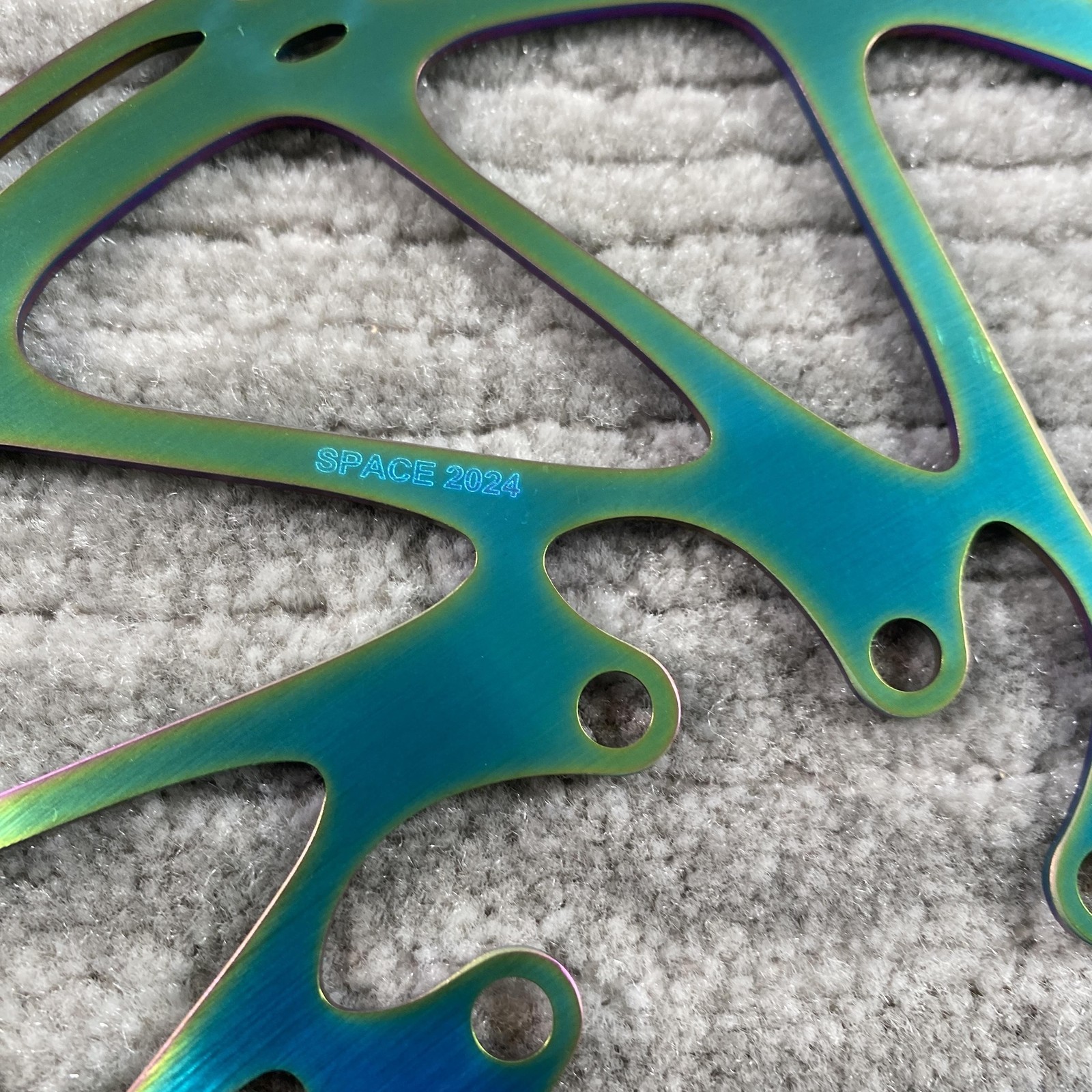 Avid CenterLine Disc Brake Rotor 180mm 6-Bolt Multicolor Steel MTB Road Bike