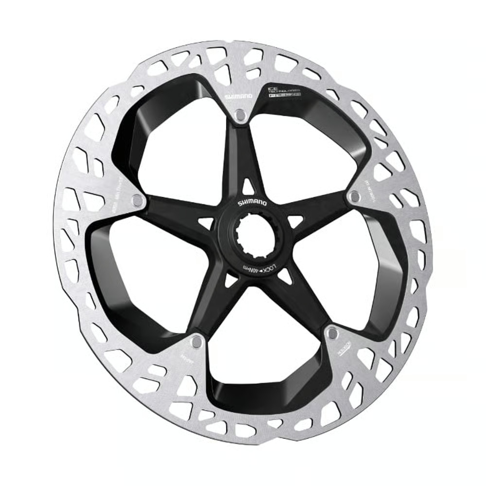 Shimano XTR RT-MT900-M Disc Brake Rotor – 180mm, Center Lock, FREEZA, Sil/Blk