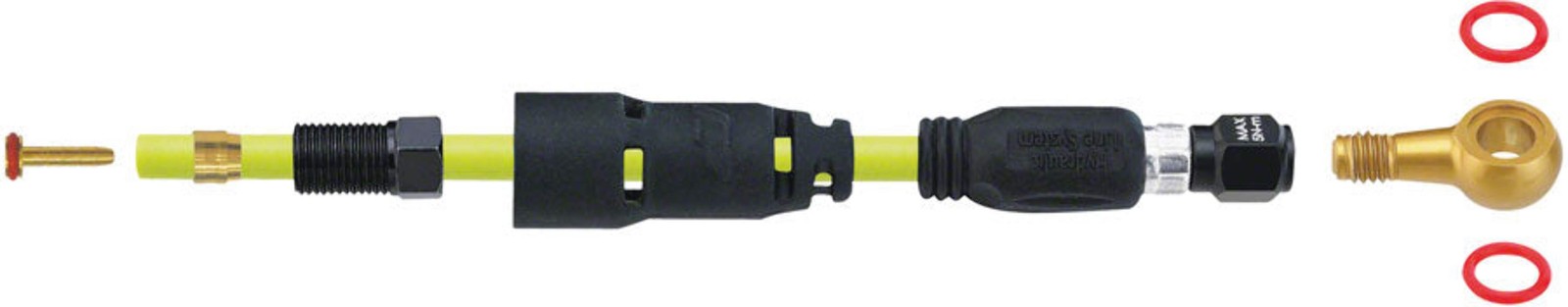 Jagwire Pro Disc Brake Hydraulic Hose Quick-Fit Adaptor for Tektro Gemini SL,